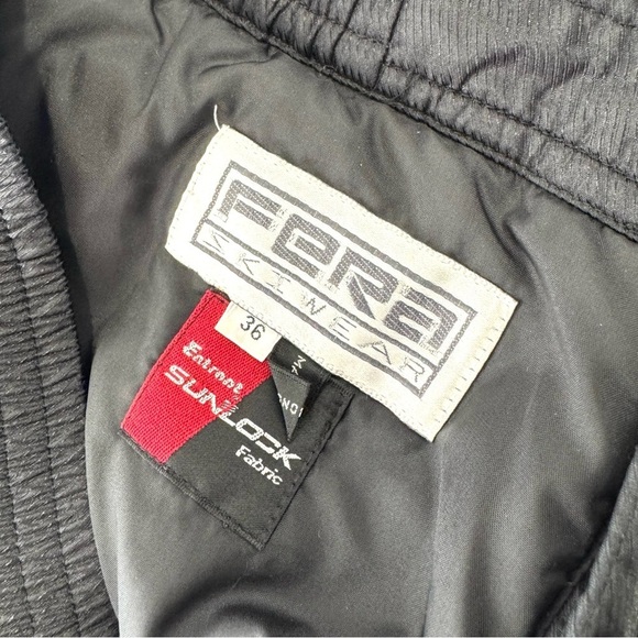 Vintage FERA SKIWEAR Mens 36 Hi Waisted Waterproof Insulated Ski Snowboard Pants - Picture 8 of 12